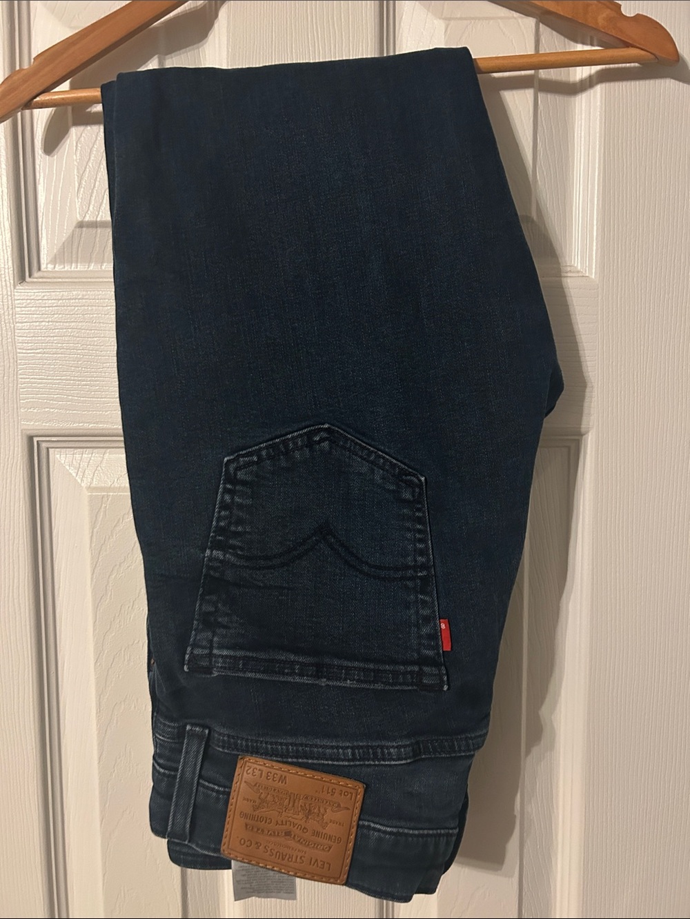 Levi's 511 Men’s Slim Straight Jeans 33/32